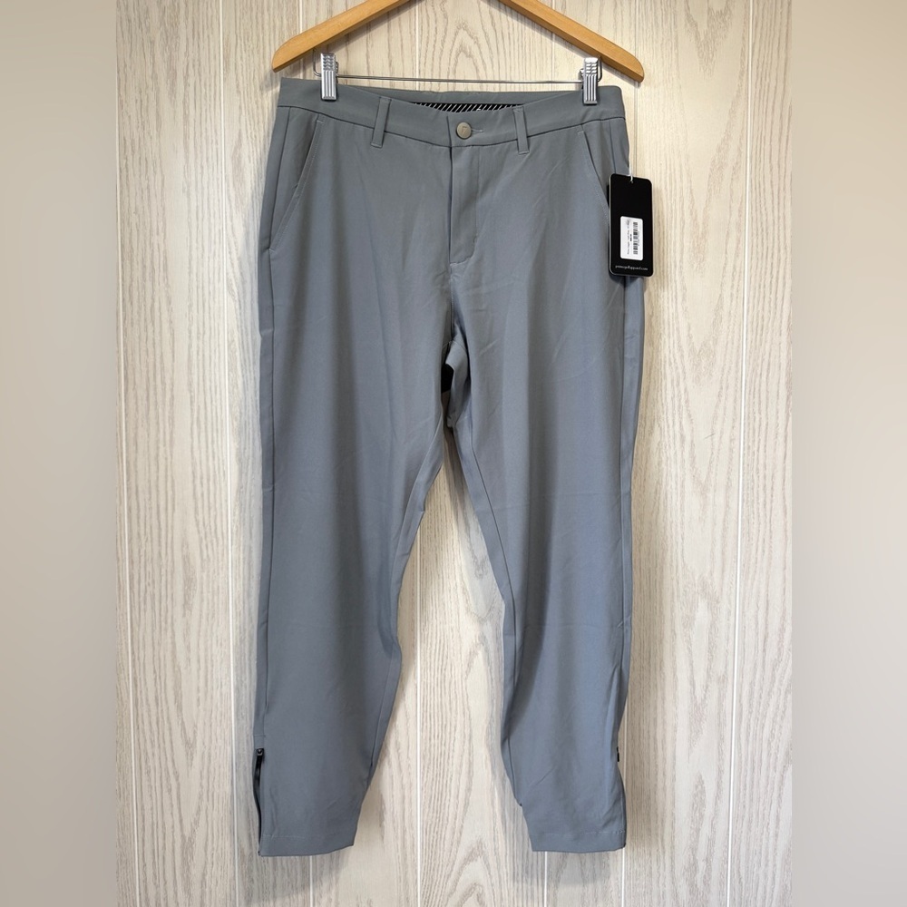 Primo Golf Apparel Primo Jogger Pants Light Gray | Size 32 Short NWT $89